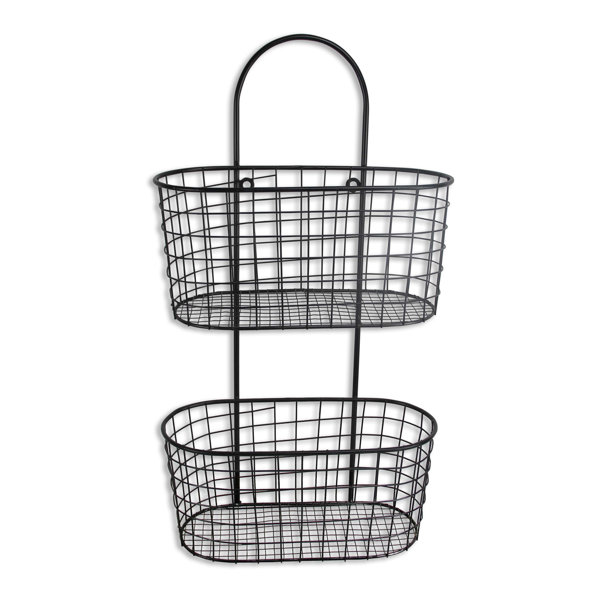 Gracie Oaks Nagy Wall Hanging Storage Basket & Reviews Wayfair